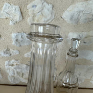 Pair of Crystal Baccarat Wine Carafes
