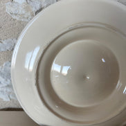 Vintage French Longchamp Oyster Plates & Server Set