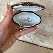 Exquisite Hand Painted Limoges Trinket Box