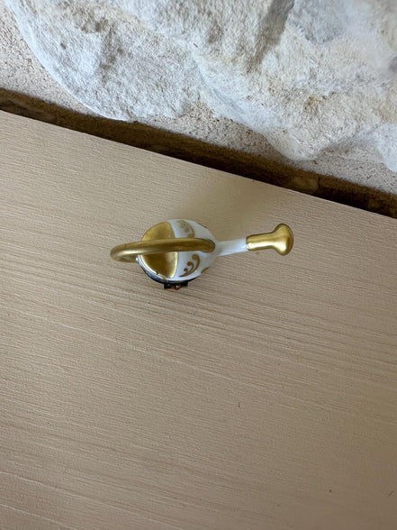 Limoges Watering Can Trinket Box