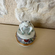 Limoges Frog Trinket Box