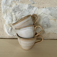 Stoneware Espresso Cups
