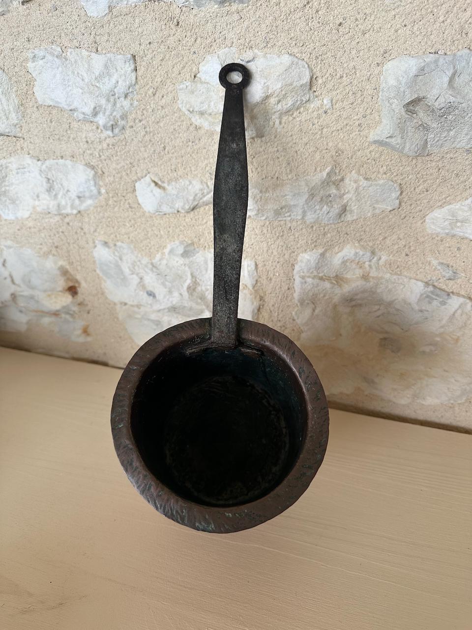 Antique French Copper Pot