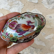 Exquisite Hand Painted Limoges Trinket Box