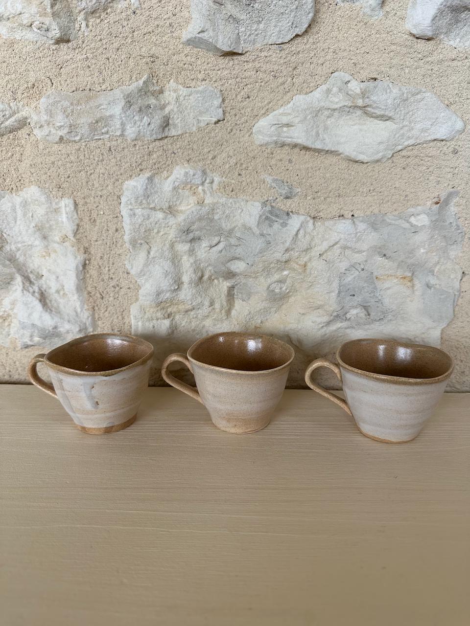 Stoneware Espresso Cups