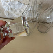 Pair of Crystal Baccarat Wine Carafes