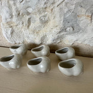 Vintage Snail Shell Pots