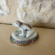 Limoges Frog Trinket Box