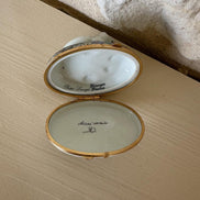 Limoges Frog Trinket Box