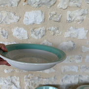 KG Luneville Pale Turquoise Dinner Service