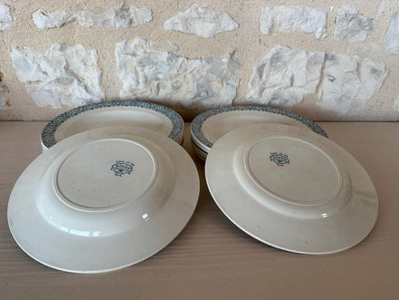 Terre de Fer Dinner Plates & Soup Bowls