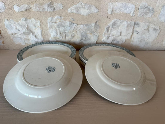 Terre de Fer Dinner Plates & Soup Bowls