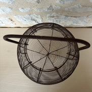 Antique French Wire Egg Basket