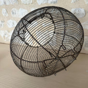 Antique French Wire Egg Basket