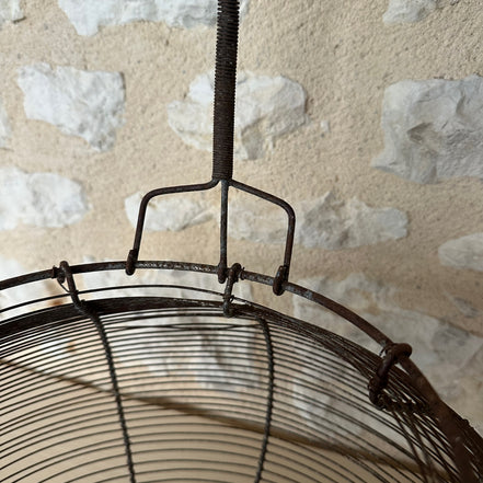 Antique French Wire Egg Basket