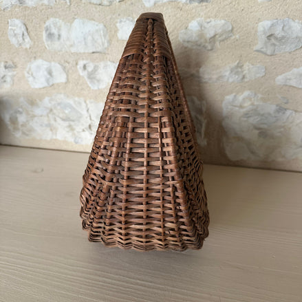 Adorable Vintage French Wicker Basket
