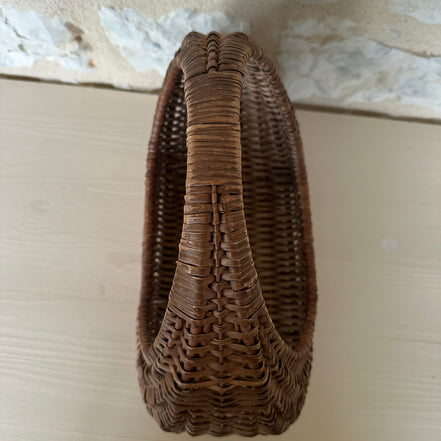 Adorable Vintage French Wicker Basket