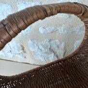 Adorable Vintage French Wicker Basket