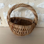 Sweet Little Vintage Wicker Basket