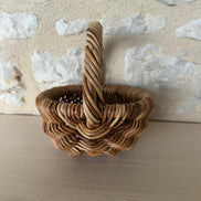 Sweet Little Vintage Wicker Basket
