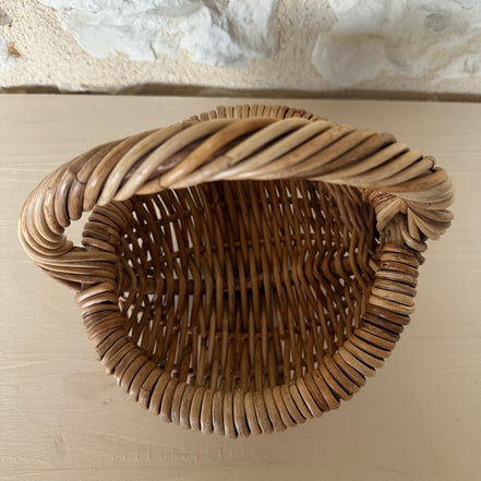 Sweet Little Vintage Wicker Basket