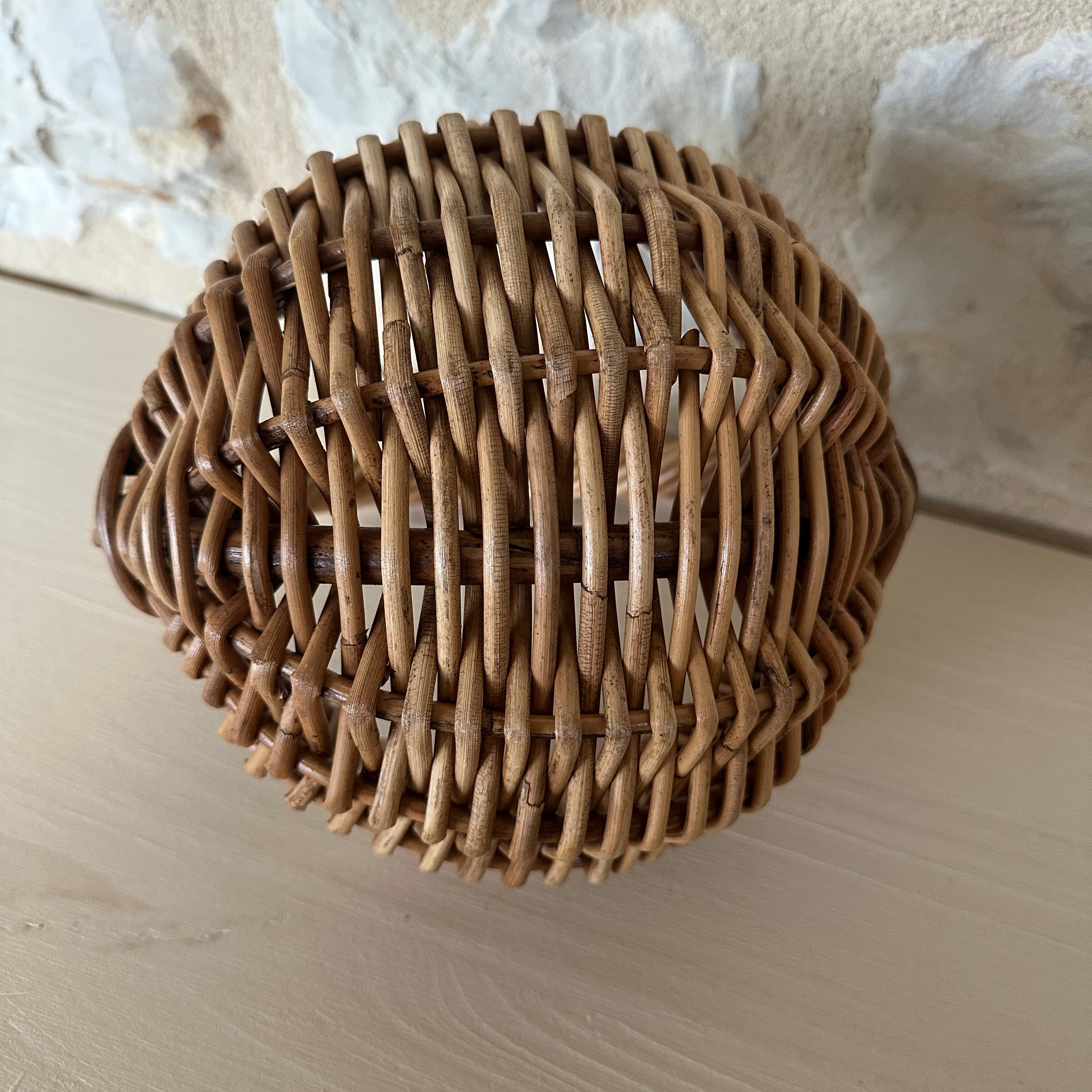 Sweet Little Vintage Wicker Basket