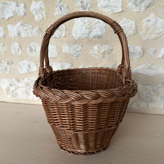 Stunning Vintage French Market Basket