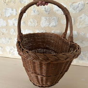 Stunning Vintage French Market Basket