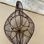 Antique Hen Egg Basket