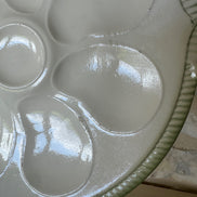 Set of Four Oyster Plates by Longwy France