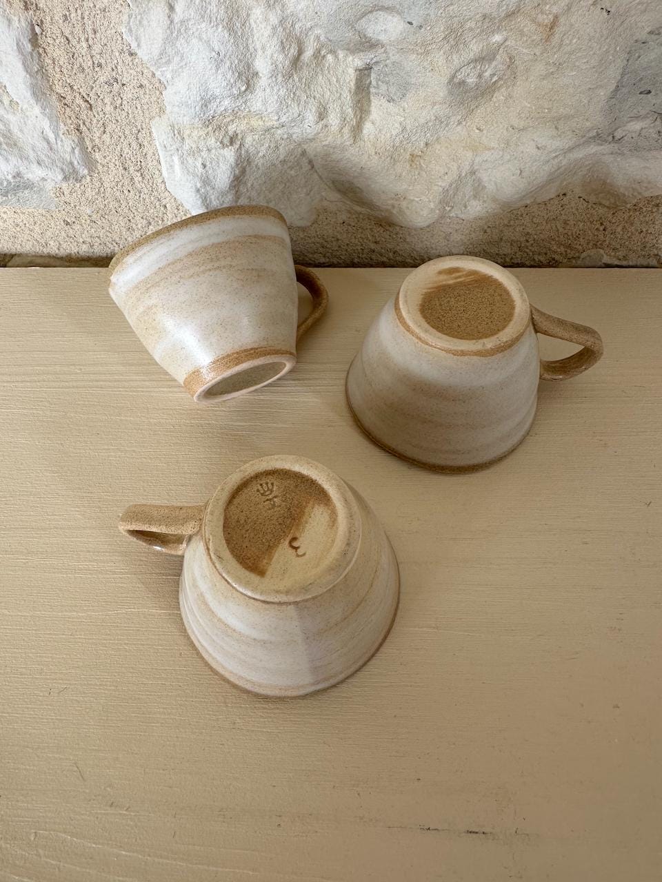 Stoneware Espresso Cups