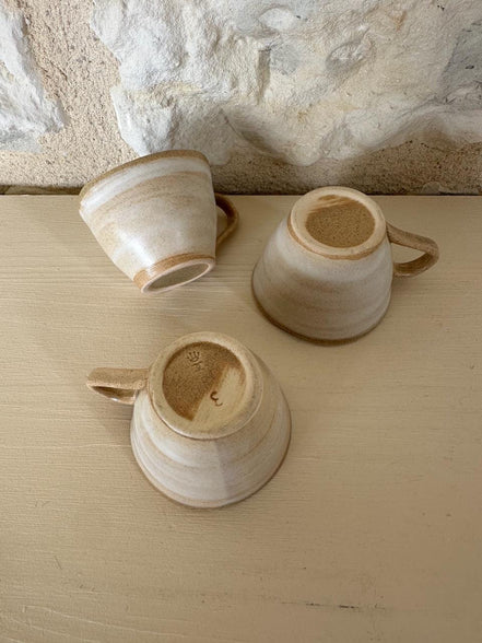 Stoneware Espresso Cups