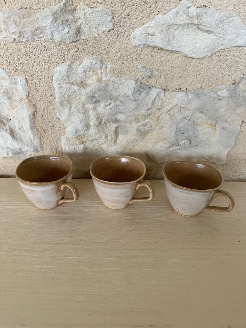 Stoneware Espresso Cups