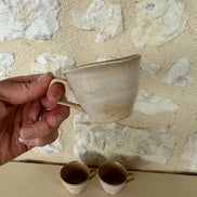 Stoneware Espresso Cups