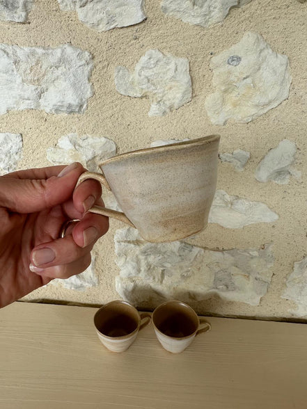 Stoneware Espresso Cups