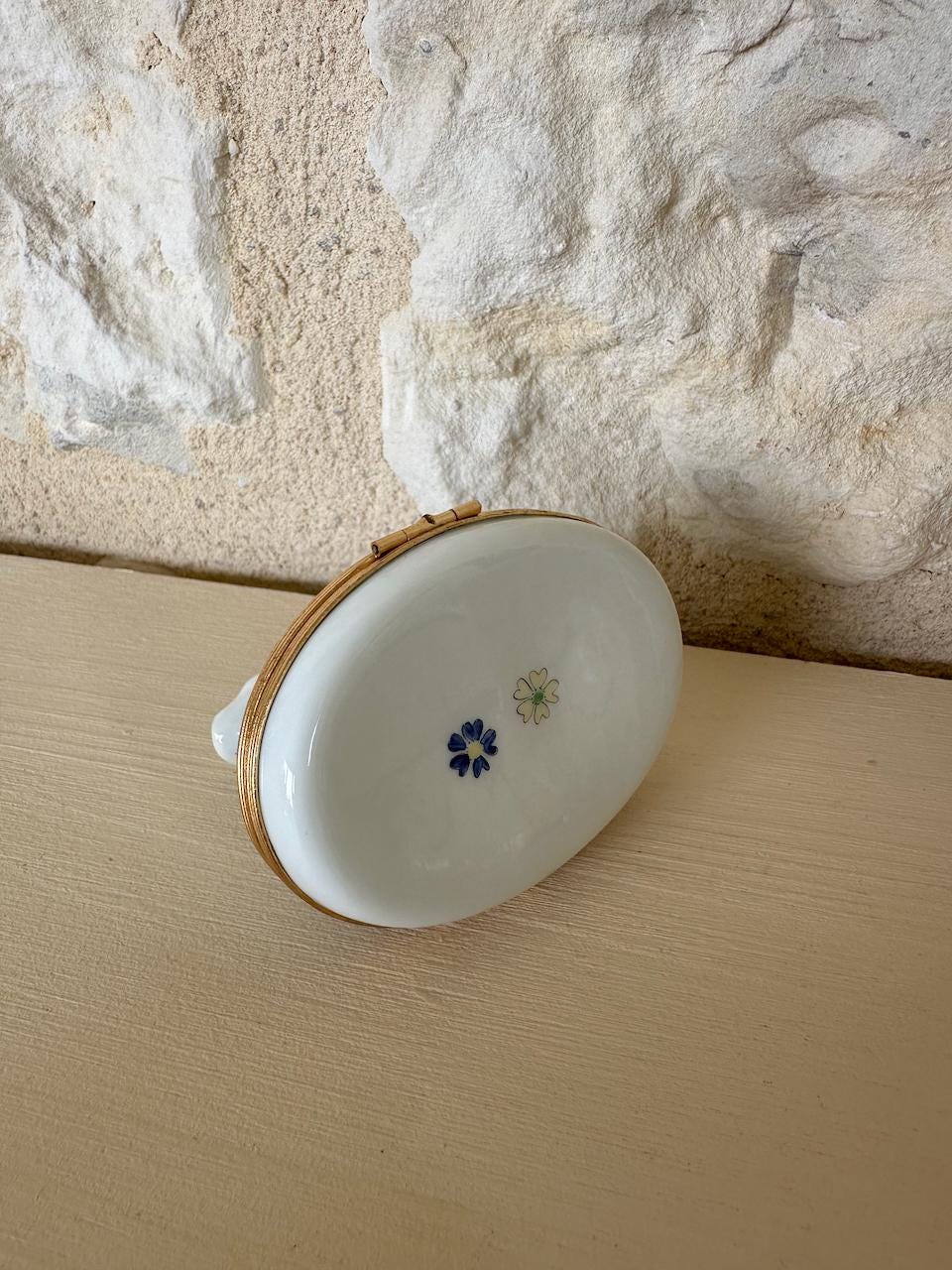 Limoges Frog Trinket Box