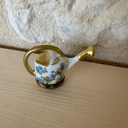 Limoges Watering Can Trinket Box