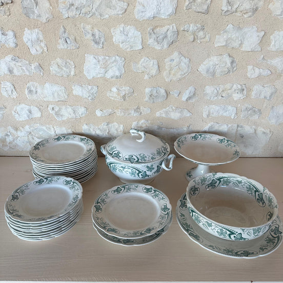 KG Luneville Art Nouveau Dinner Service