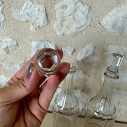 Pair of Crystal Baccarat Wine Carafes