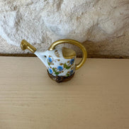 Limoges Watering Can Trinket Box